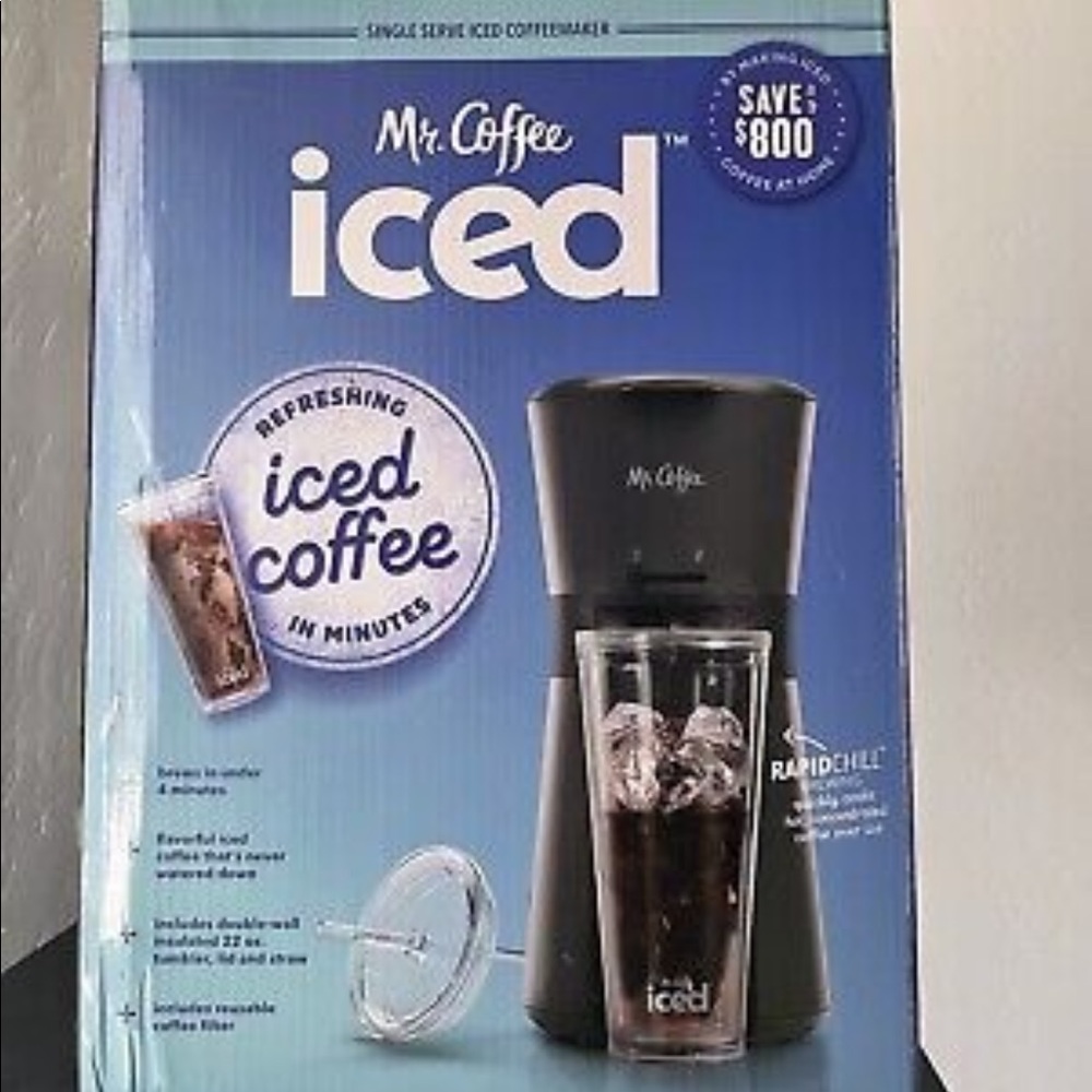 Brand new in box iced coffee maker